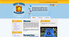 Desktop Screenshot of bayarea-inflatables.com